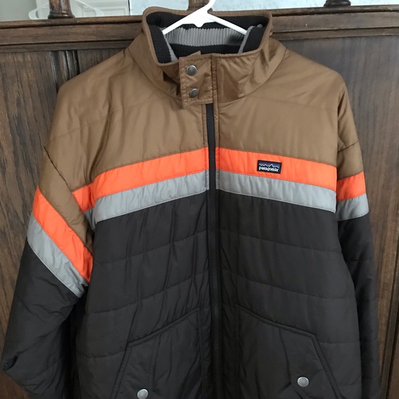 mens black shiny bubble coat